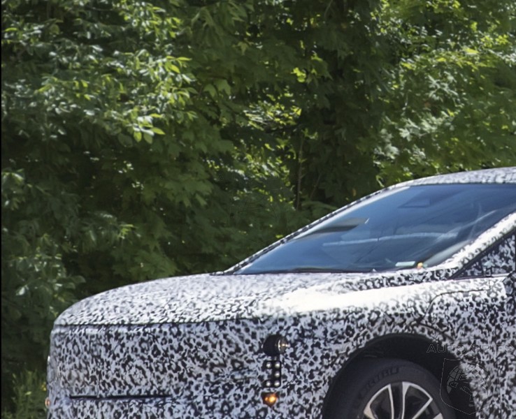 Unnamed 2024 Cadillac EV Caught During Early Testing